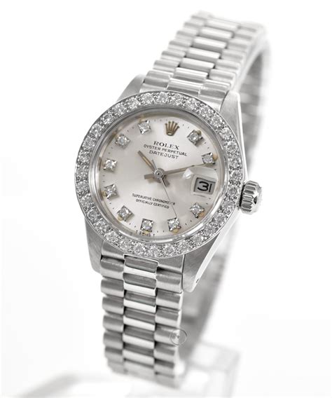 rolex ohrringe damen krone|rolex lady datejust weißgold.